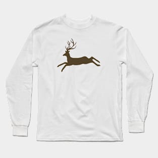 Leaping Deer Long Sleeve T-Shirt